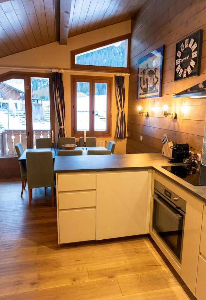 Hotel Et Chalet Au Coin Du Feu Chilly Powder Morzine Exteriér fotografie