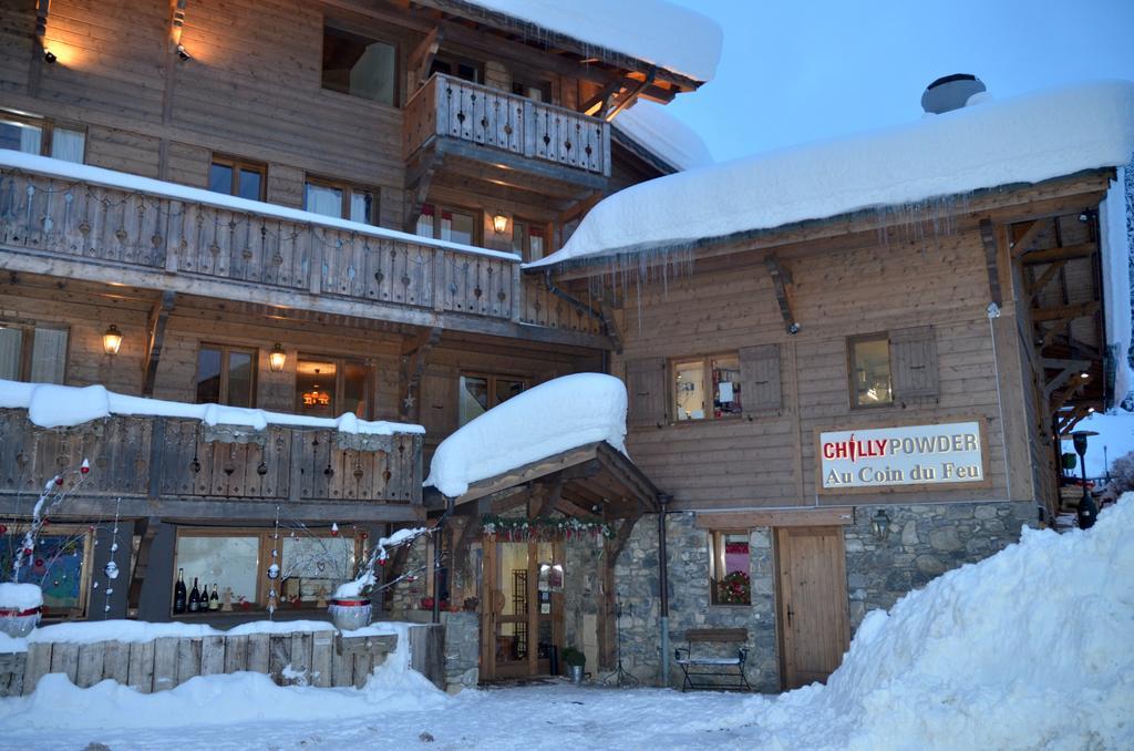 Hotel Et Chalet Au Coin Du Feu Chilly Powder Morzine Exteriér fotografie