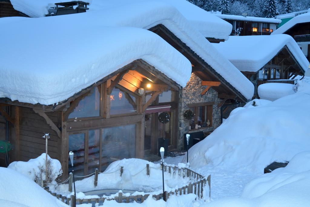 Hotel Et Chalet Au Coin Du Feu Chilly Powder Morzine Exteriér fotografie